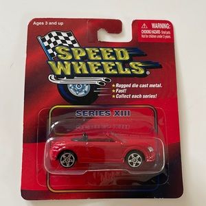 Speed Wheels red Audi Convertible 1:64